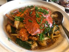 黑胡椒鲜笋焗膏蟹-广州富力君悦大酒店空中花园