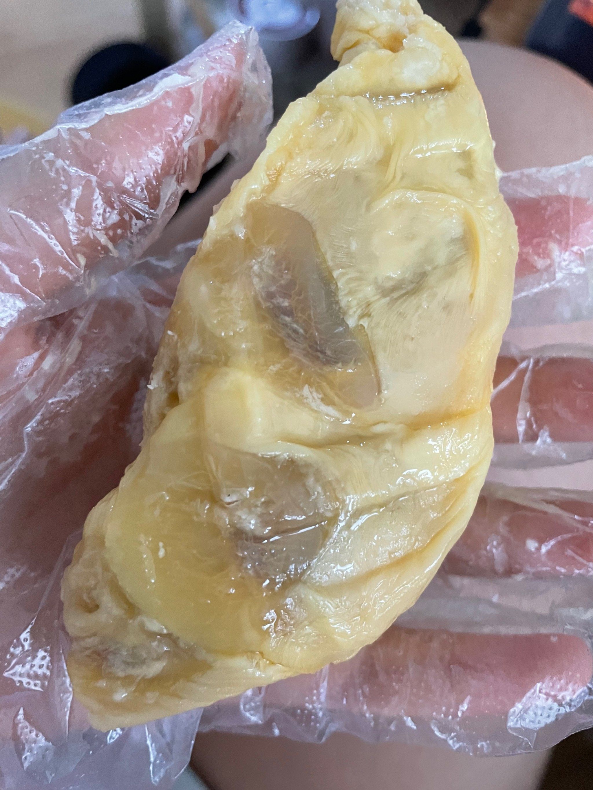 是哪个脑壳裂开了去买冰冻榴莲的?