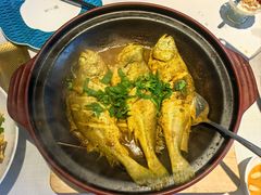 石锅焗黄鱼-小满海鲜·别院(天津旗舰店)