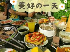 -釜御山海鲜烤肉火锅自助(新城市中心店)