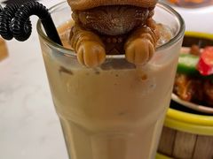 大利醒狮冰奶茶-食大利香港茶餐厅(南亚风情第一城店)