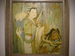 徐纯中·油画《美与丑（之一）》-上海虹桥当代艺术馆