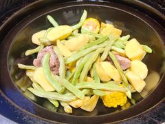 脊骨芸豆锅-满兴咱妈烀饼铁锅炖(兰州北街店)