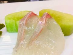 活黑鲷佐橙醋-松涛日本料理