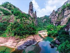 -楠溪江石桅岩
