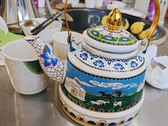 -粘豆包柴火铁锅炖