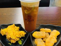 蜂蜜芥末酱炸鸡翅-YULOI予乐炸鸡(平乐店)