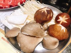 菌菇拼盘-姜虎东白丁烤肉(苏州中心店)
