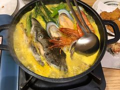 咖喱海鲜锅-小句号·精致料理(江南环球港店)