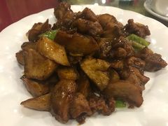 蘑菇鸡块-大眼锅贴水饺(河东店)