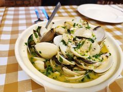 橄欖油香蒜炒蜆-船屋葡国餐厅