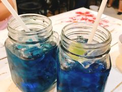 -蝶豆花蓝面条
