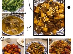 松子牛肉炒年糕-兔爸私家小厨(新北万达店)