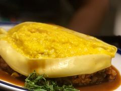 芝士鸡肉扣蛋定食-味太助·银饭食堂(中华城店)