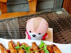 蒜香雞翼-layback cafe & bar