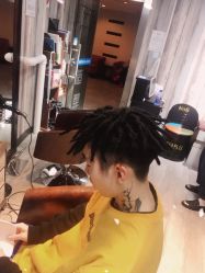 -Park Salon脏辫羽毛接发
