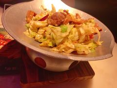 干锅手撕包菜-绿茶餐厅(汇悦大融城店)