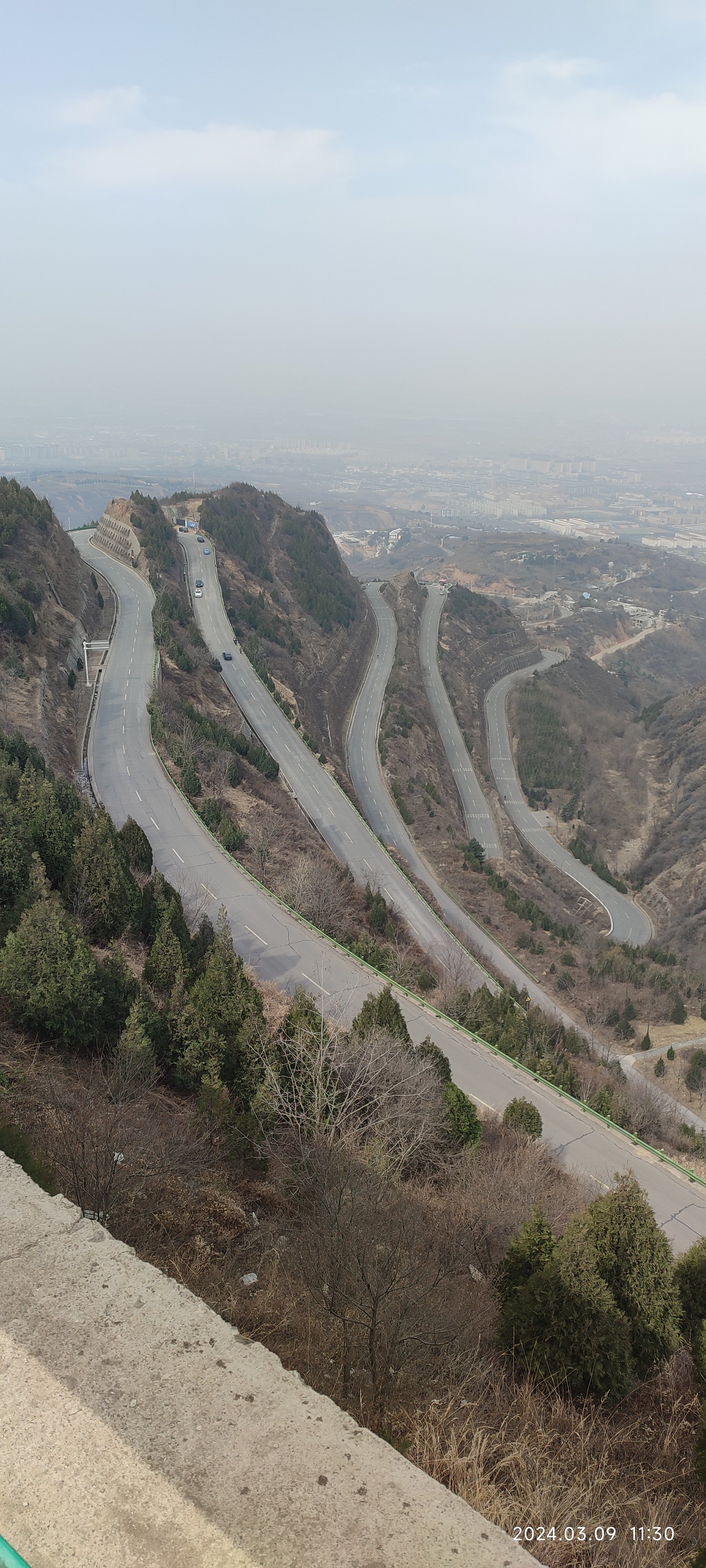 临潼网红盘山路地图图片