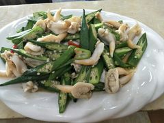 秋葵鸟贝-渔家小院观海海肠捞饭地方菜(环海中路店)