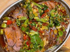 凉拌牛肉-阿鸡鱼庄·顺德鲜蒸小炒(亚运村店)