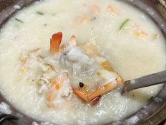 鲜虾拼牛蛙粥-阿婆潮汕砂锅粥(王府大街店)