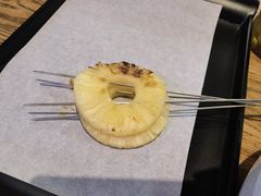 烤菠萝-潮庭·大连海鲜·炭火烧烤·扇贝王(大连店)