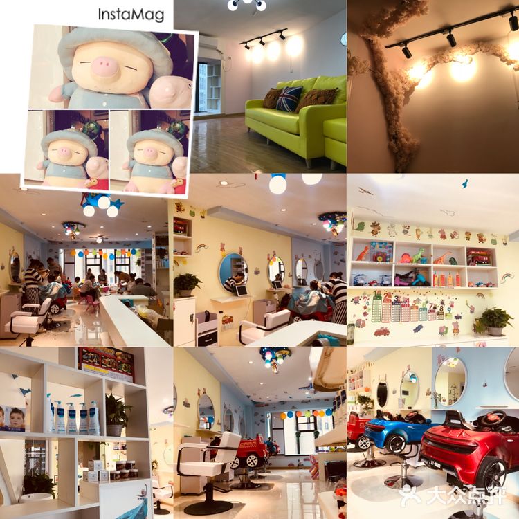 绝对进口哦!店里的设备