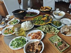 -北京龙庆四季香农家饭庄·灶台鱼·碳烤虹鳟鱼(龙庆峡店)