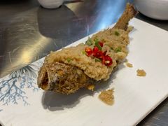 锡纸黄花鱼-烧货·活海鲜炭烧(湖滨商业街店)