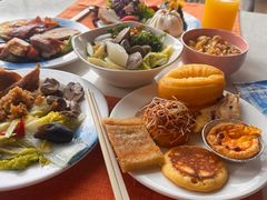 -亚龙湾希尔顿自助餐厅·海鲜·烧烤·沙滩BBQ·现场乐队