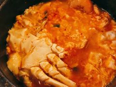 海鲜豆腐汤-包装马车·韩国料理·포장마차