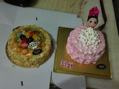 -喜莲娜动物奶油生日蛋糕(箭盘店)