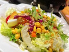 蔬菜沙拉-红沃鳗鱼黑牛烤肉店(不老街店)