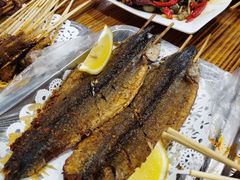 烤秋刀鱼-莫老爷烧烤美食(合心苑店)