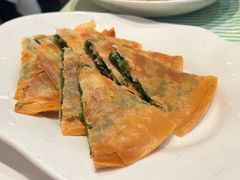 韭菜鲜虾簿饼-桂满陇·杭州小馆(巴黎春天浦建店)
