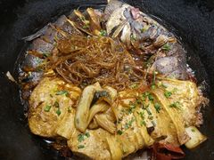 江里鱼锅(38一斤)-鱼窝棚柴火铁锅炖(富山屯店)