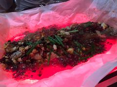 豆豉味纸包鱼-我们家私房纸包鱼·烧烤