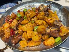 锅巴土豆扇子骨-大宝全猪馆(南京路店)