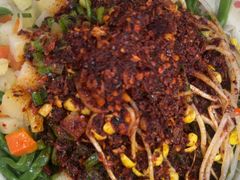 油泼面-手擀菠菜面(西康路店)