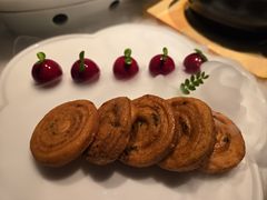 樱桃鹅肝配葱油饼-醉舍·新淮扬菜(长宁龙之梦店)