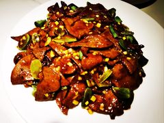 腊八蒜烧猪肝-来相会饺子·新辽菜(甘家口店)