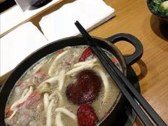 菌汤锅底-呷哺呷哺(丹尼斯店)