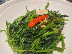 桑巴酱炒空心菜-帕蓝·暹罗料理(大学路店)