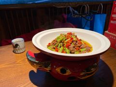 菜籽油炒衡东黄牛肉-老湘村·湖南土菜(天河维多利店)