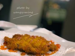 芝士炸猪扒-吱咖啡西式简餐