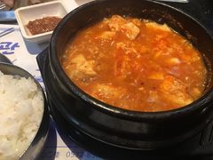 嫩豆腐汤-青松馆韩国料理(香港中路佳世客店)