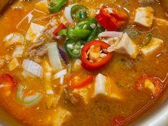 嫩豆腐辣汤-小韩屋韩国料理(上海湾店)
