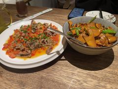 德宏酸木瓜炒牛肉-小喜客·云南特色菜(纳西庭院店)