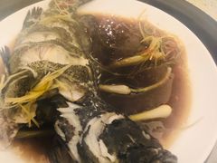清蒸石斑-港畔赶海蒸汽海鲜烧烤自助(仙螺岛店)