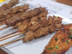 烤羔羊肉串-木屋烧烤(大运店)